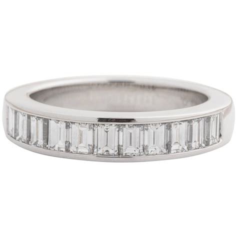 tiffany baguette diamond ring